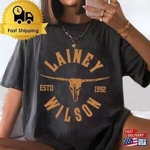 Lainey Wilson Estd 1992 T-Shirt Bullhead Shirt Country Music